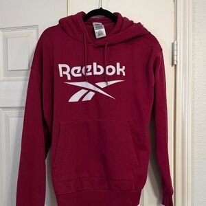 Reebok Men's Burgundy Hoodie
